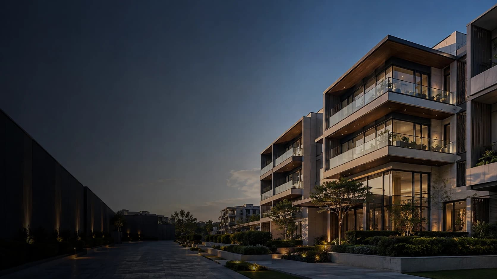 Modern luxury property
